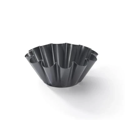 Afbeelding van De Buyer Antiaanbakvorm Brioche, 22 cm, staal, grijs, x 10,1 cm