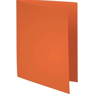 Afbeelding van Exacompta dossiermap Rock&#039;s 80, ft 22 x 31 cm, pak van 100, koraalrood