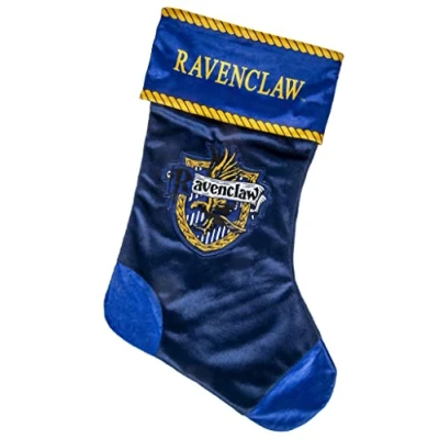 Afbeelding van Merchoid Harry Potter: Ravenklauw kerstkous Groot Zweinstein huis decoratie/kerstversiering/geschenkzakje