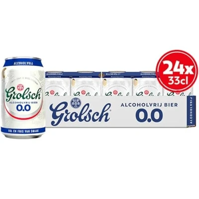Afbeelding van Grolsch 0.0% 24x33cl