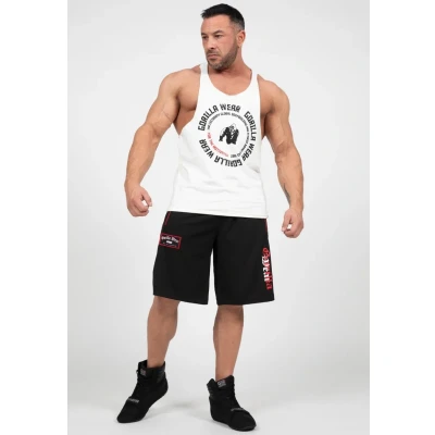 Afbeelding van Gorilla Wear Marlow Mesh Shorts Zwart/Rood L/XL