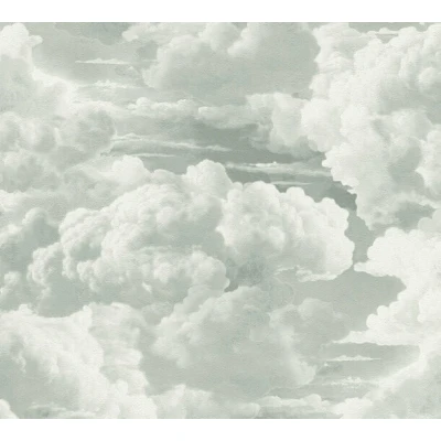 Afbeelding van Livingwalls Vliesbehang Wolken hoogwaardig designbehang hemel natuur 399851 in wit, grijs luxe behang ontworpen door MICHALSKY