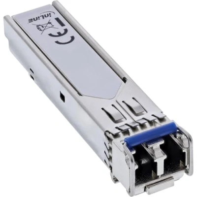 Afbeelding van InLine SFP+ module glasvezel 1310nm singlemode met LC bussen, 10km, 10Gb/s, Zendontvangers