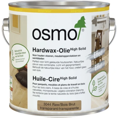 Afbeelding van Osmo Hardwax Olie 3044 Raw Transparant 2,5L