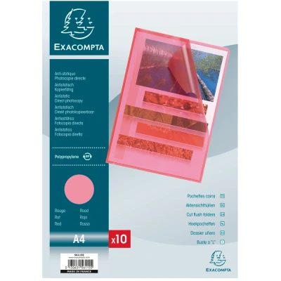Afbeelding van Sachet 10 pochettes coin polypropylene graine 12x100e a4