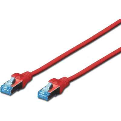 Afbeelding van Digitus DK 1531 030/R RJ45 Netwerkkabel, patchkabel CAT 5e SF/UTP 3.00 m Rood 1 stuk(s)