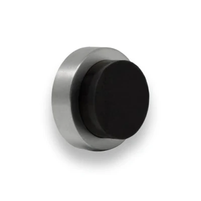 Afbeelding van EVI Herrajes I 205/24 B deurstopper. Roestvrij staal V2A 24x14mm mat zwart
