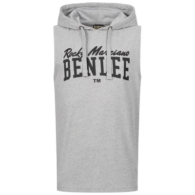 Afbeelding van Benlee ÄRMELLOSES MIT Kapuze Normale Passform Darry Top, Heren, Maat: 3XL, Marl grey black