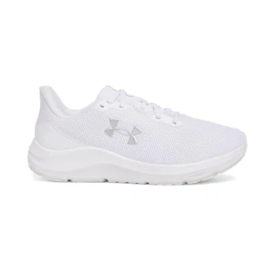 Afbeelding van Under Armour Charged Pursuit 4 Hardloopschoenen voor op de weg white, Dames, Maat: 37.5, White Textiel/ synthetisch