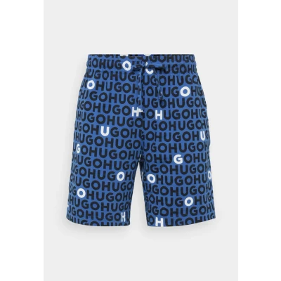 Afbeelding van HUGO Tortuga Shorts Pyjamabroek, Heren, Maat: Small, Medium blue