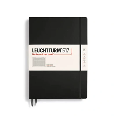 Afbeelding van LEUCHTTURM1917 Notebook Master (A4+), 233 genummerde pagina&#039;s Vierkant Squared Zwart
