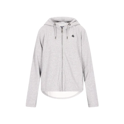 Afbeelding van Dreimaster Vintage Dames Sweatshirt SCHMUDDELWEDDA XL / Grijs Melange 80% Gerecycled Katoen 20% Polyester