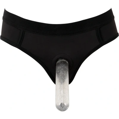 Afbeelding van Bad Kitty Strapon Slip van Netstof Maat Small