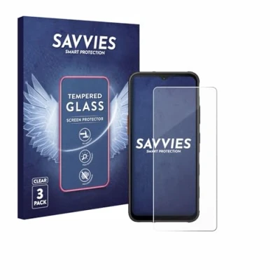 Afbeelding van Savvies Glas Screenprotector voor Samsung Galaxy XCover 7 Pro Gehard Beschermglas 9H (3 Stuks)