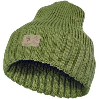 Afbeelding van Ivanhoe rib gebreide muts van wol Ipsum Cactus One Size Groen