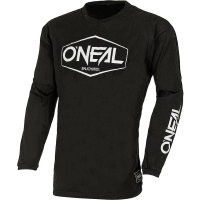 Afbeelding van Oneal Element Cotton Squadron V.22 Motorcross Trui, zwart grijs rood, afmeting S voor man