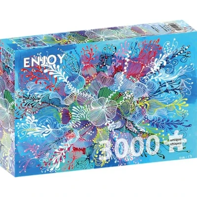 Afbeelding van Enjoy Puzzle Puzzel 3000 stukjes Oceaanblauw (3000 onderdelen)