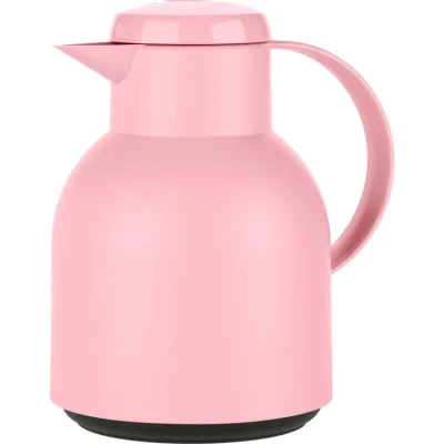 Afbeelding van Emsa F4010300 Samba thermoskan (1 liter, Quick Press sluiting, 12 uur warm, 24 koud),Poeder Roze