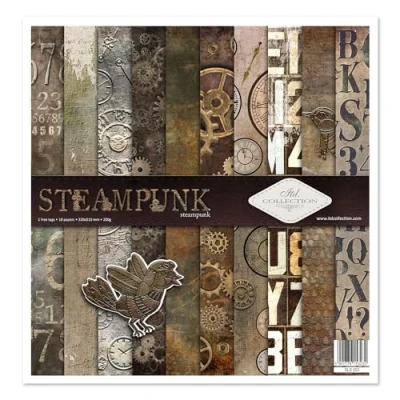 Afbeelding van ITD Collection scrapbooking pakket, papier, decoratief decoupage, kaarten maken, papierformaat 310 x 320 mm (SLS 003 HS code 48025890)