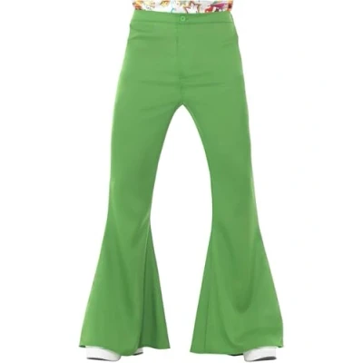 Afbeelding van Smiffys Flared Kostuum broek M Groen