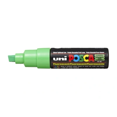 Afbeelding van uni ball Paint Marker op waterbasis Posca PC 8K fluo groen paintmarker