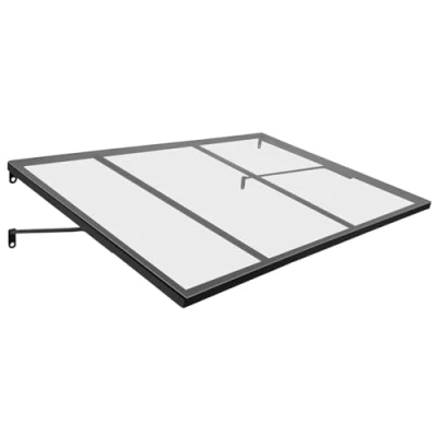 Afbeelding van IDMarket Deurluifel Josy zwart 90 x 140 cm