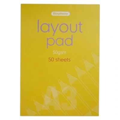 Afbeelding van Stephens Layout Pad notitieboek, A3