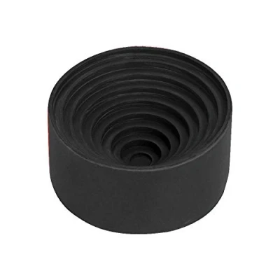 Afbeelding van Ronde fles, Diameter 90 mm/3,54 in Laboratory Flask Stand Zwart Rubber Support Base