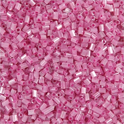 Afbeelding van Creotime Rocailles 1,7 Mm Roze 2 cut