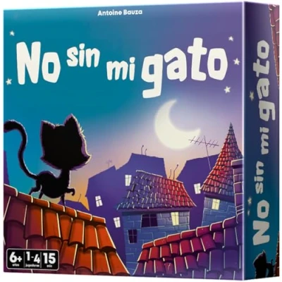 Afbeelding van Cocktail Games Niet zonder mijn kat Bordspel vanaf 6 jaar 1 tot 4 spelers 15 minuten per spel Spaans