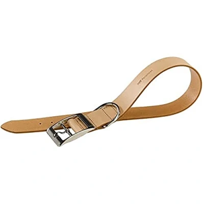 Afbeelding van Ferplast Natural Leer Beige Afmeting A: 61 tot 69 cm B: 40 mm