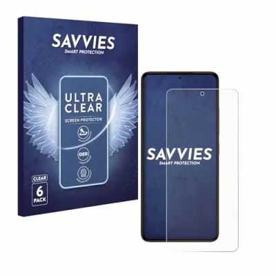 Afbeelding van Savvies (6 Stuks) Schermbeschermer voor HMD Pulse Plus Screen Protector Ultra Transparant