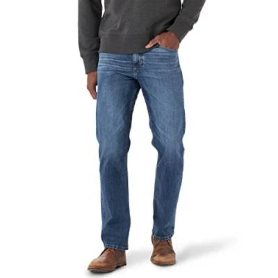 Afbeelding van Wrangler Heren Free to Stretch Relaxed Fit Jean, Knox, 40W x 30L