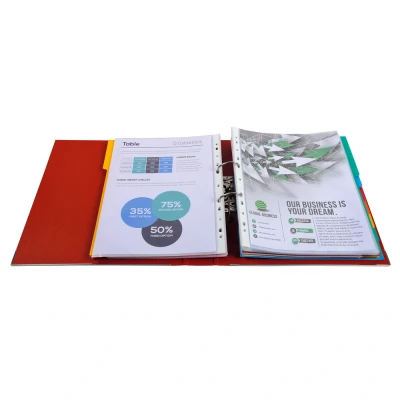 Afbeelding van Exacompta ref. 53104E 1 Ordner met hefboom Maxi Prem&#039;Touch® A4 50 mm rug 55 mechaniek Afmetingen: 32 x 30 5 cm Formaat Kleur : Bordeaux