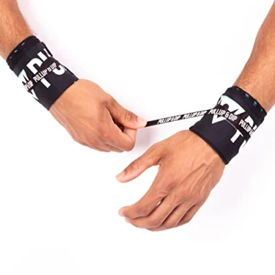 Afbeelding van PULLUP &amp; DIP Calisthenics Polsbandages voor meer Stabiliteit Veiligheid Tijdens de Training, Calisthenics, Krachttraining, Gymnastiek Fitness, Polssteun Vrouwen en Mannen