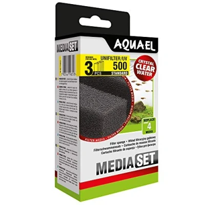 Afbeelding van AQUAEL SPONS Unifilter 500 3 Stuks