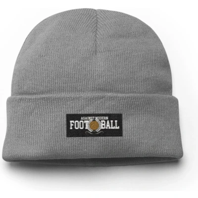 Afbeelding van BEECHFIELD FASHION PATCH BEANIE GRAFIET GRIJS VOETBAL ULTRAS