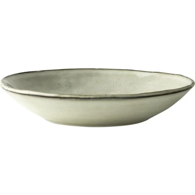 Afbeelding van Organic by Dutch Rose Amsterdam Diep Bord Créme 23.5 cm