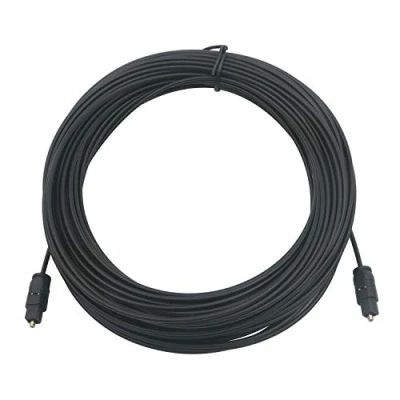 Afbeelding van Pxyelec 25M Zwarte Digitale TosLink Kabel Schakelaar van de Vezel Optische Audio SPDIF
