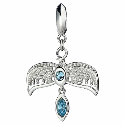 Afbeelding van The Carat Shop Harry Potter Sterling Zilveren Diadeem Schuif Bedel met Kristallen
