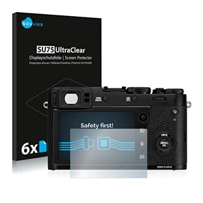 Afbeelding van Savvies Screenprotector voor Fujifilm X100F Folie Beschermfolie transparant (6 Stuks)