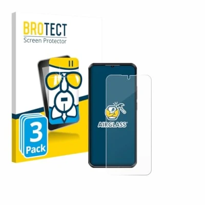 Afbeelding van BROTECT Screenprotector voor Oukitel WP52 Folie Beschermfolie Beschermglas transparant (3 Stuks)