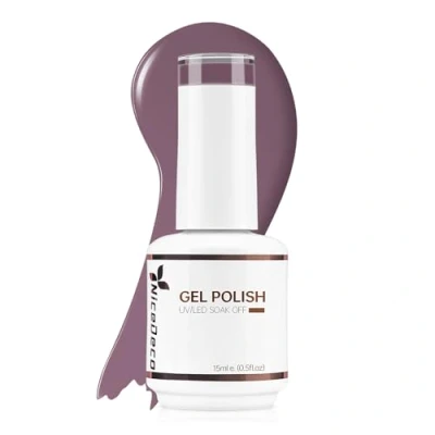 Afbeelding van Nicedeco Hema Free Gellak Semi Permanent Nail Gel Cruelty Paars Kleur Nagellak UV/LED Glossy Polish 15ML 335