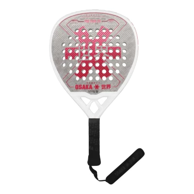 Afbeelding van Osaka Pro Tour LTD Padel Racket Silver Red Zilver