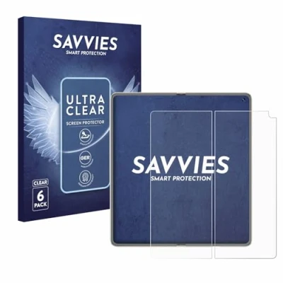 Afbeelding van Savvies (6 Stuks) Schermbeschermer voor Huawei Mate X6 (Inner display) Screen Protector Ultra Transparant