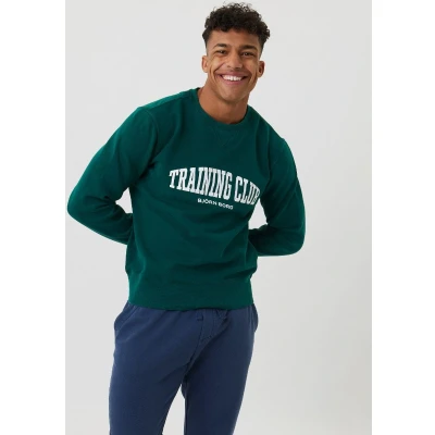 Afbeelding van Bjorn Borg Heren Sweater Donkergroen L