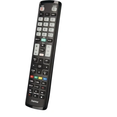 Afbeelding van Hama Universele Afstandsbediening Samsung TV IR Lerend + Lichtgevende Toetsen Zwart