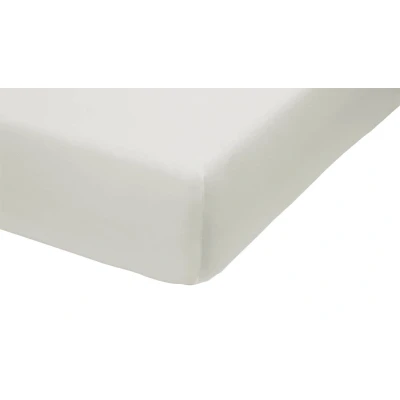 Afbeelding van Hoeslaken 2 Persoons 140x210 Ambiante Katoen Off White