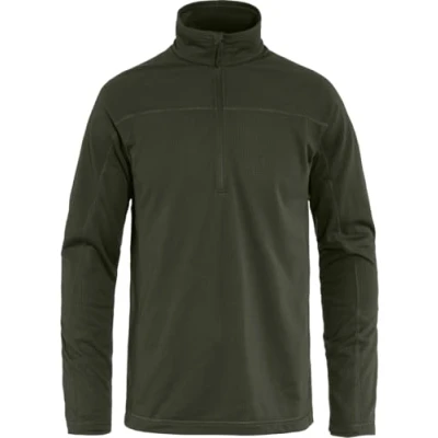 Afbeelding van Trui Fjällräven Men Abisko Lite Fleece Half Zip Deep Forest XXL