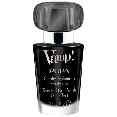 Afbeelding van Pupa Vamp! Scented Nail Polish 305 Rock Black 5% korting code PUPA5